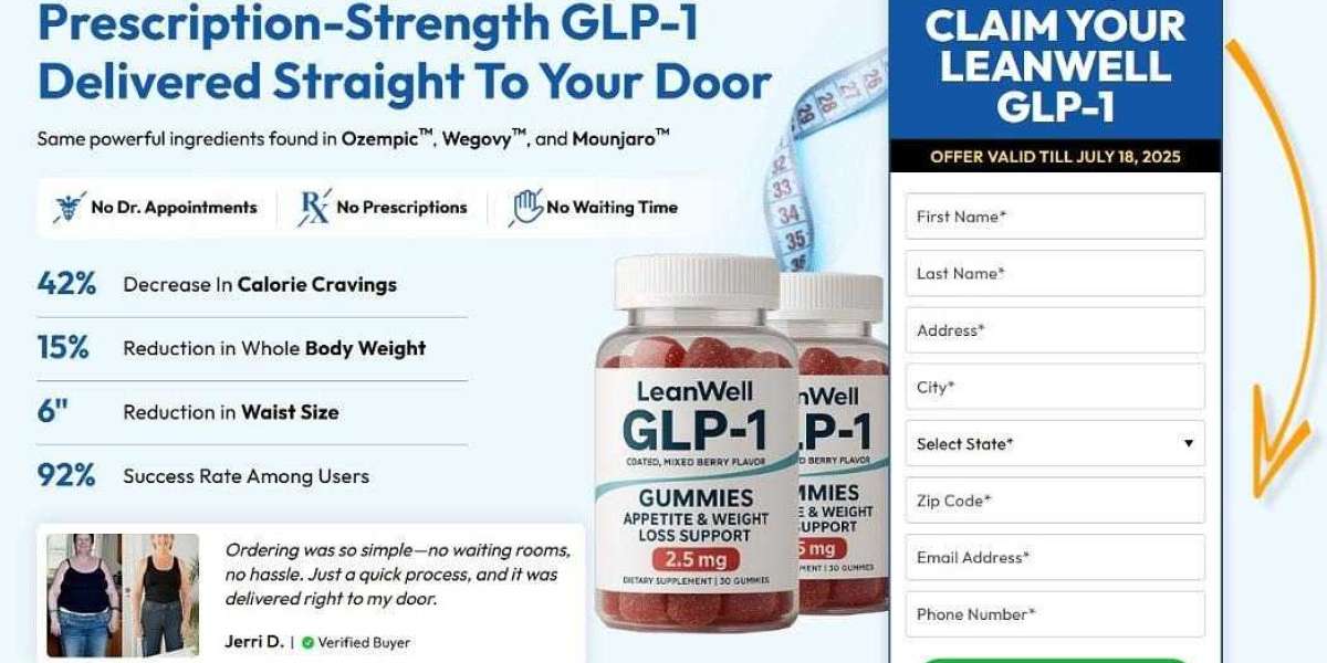 Leanwell GLP-1 USA Review: Are These Gummies the Secret to Your Weight Loss Goals?