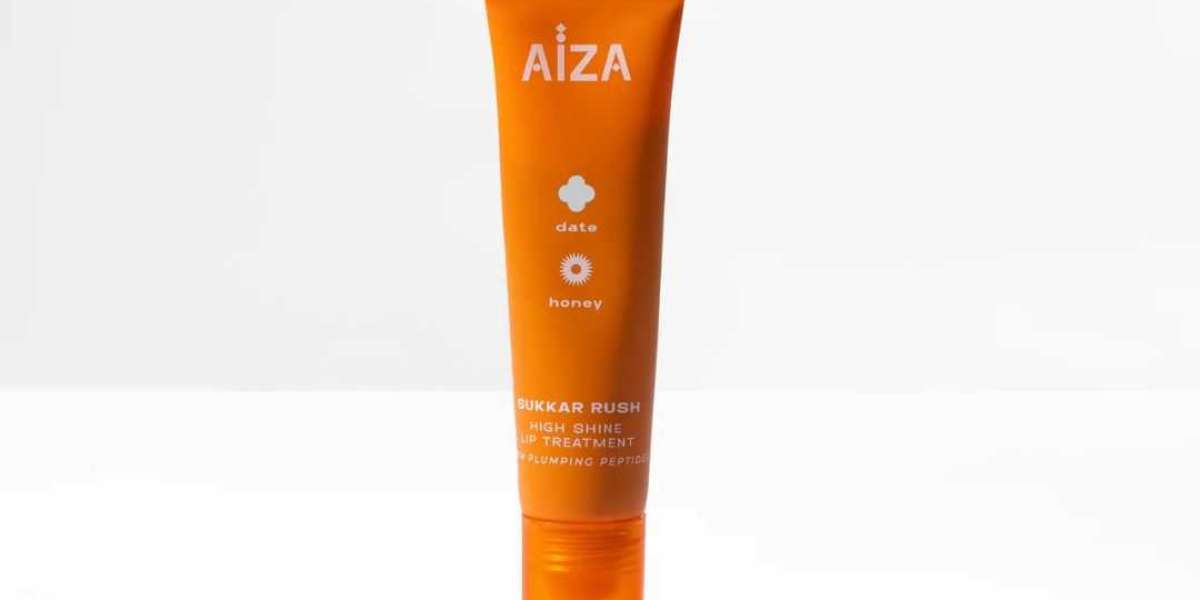 Sukkar Rush High Shine Lip Treatment – Nourish & Plump with Aiza Lip Gloss