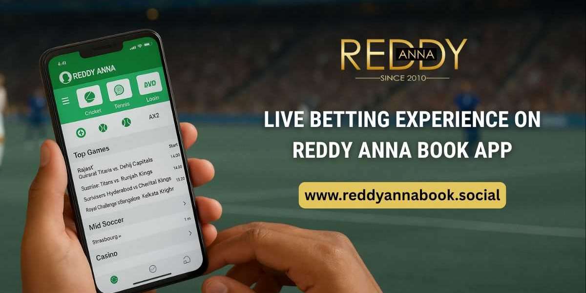 Live Betting Experience on Reddy Anna Book App
