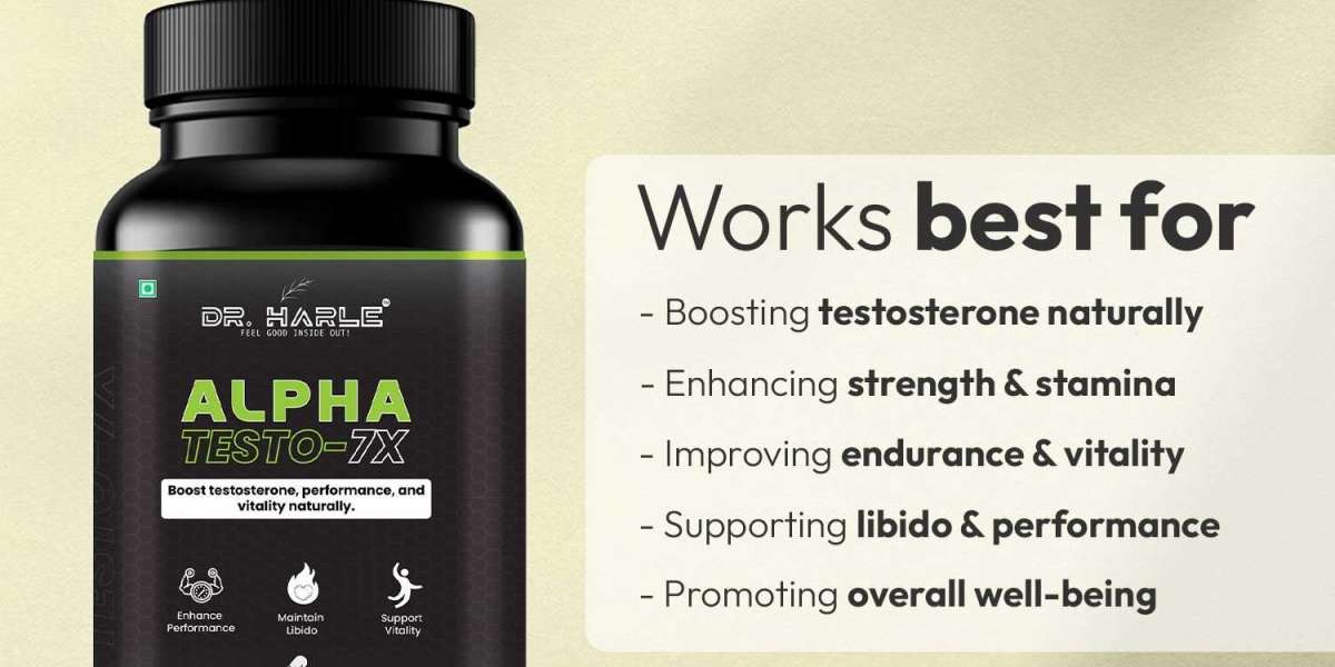 Unlock Peak Power with DR. HARLE’s Testosterone Tablets