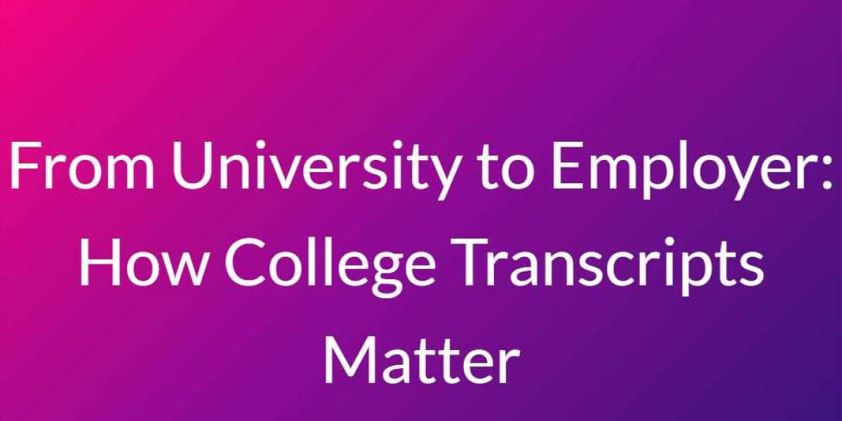 From University to Employer: How College Transcripts Matter