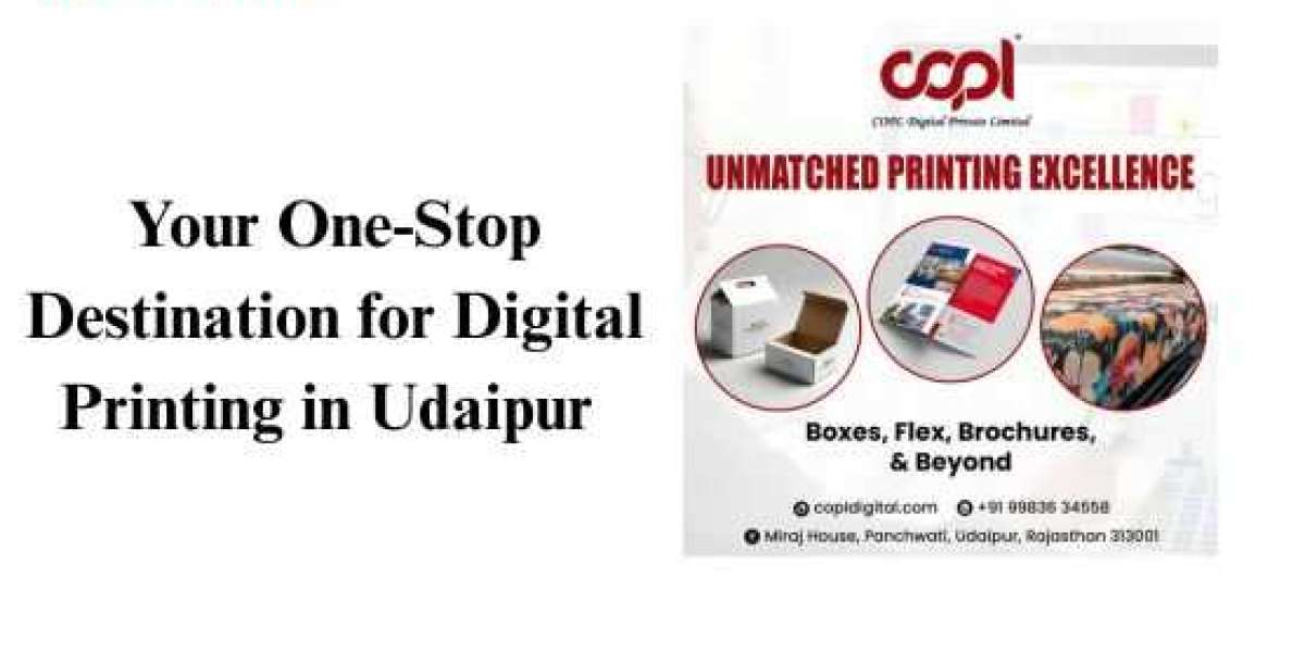 Your One-Stop Destination for Digital Printing in Udaipur