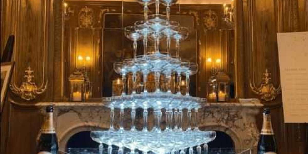 Elevate Your Event with Stunning Champagne Tower Displays