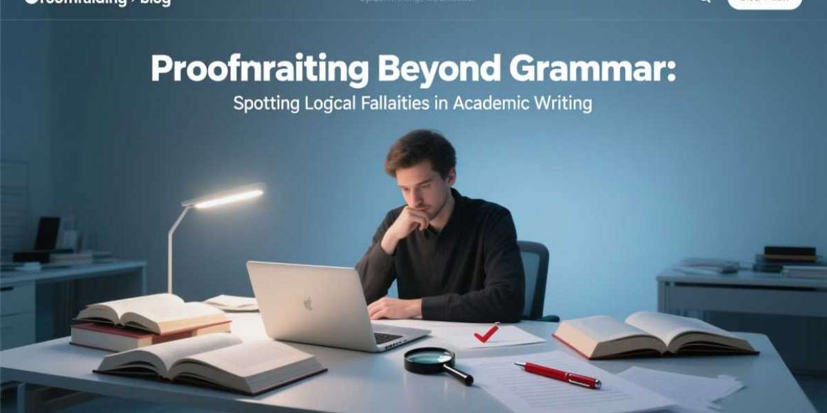 Proofreading Beyond Grammar: Spotting Logical Fallacies in Academic Writing