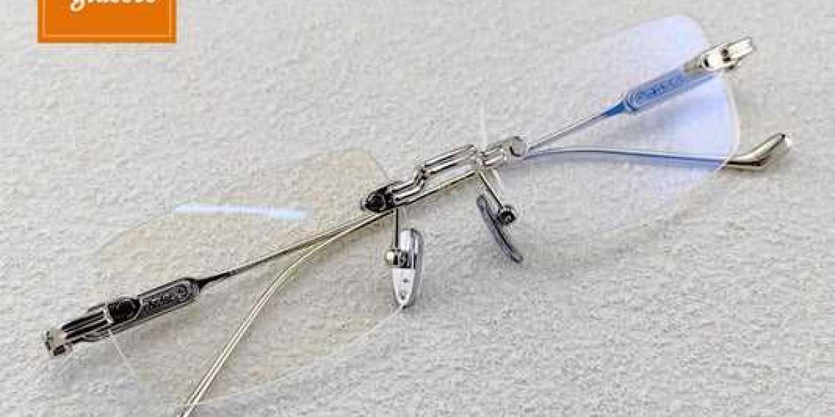 Custom Rimless Prescription Glasses – Stylish Designer Eyewear
