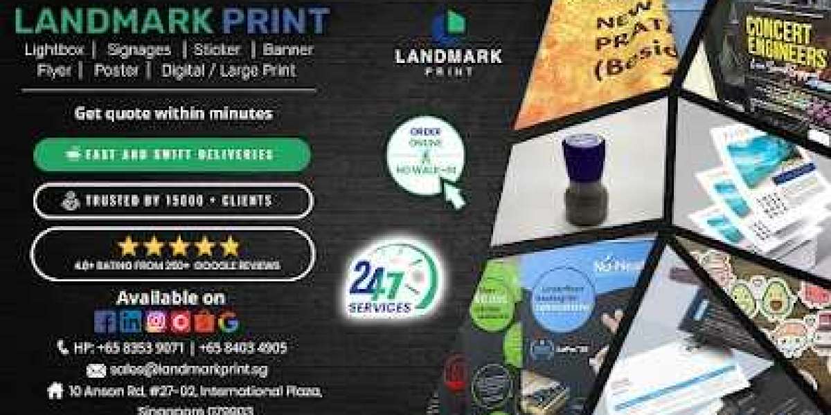 Elevate Your Brand with Landmark Print’s Graphic Design Service