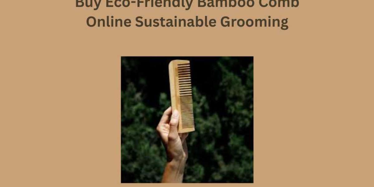 Buy Eco-Friendly Bamboo Comb Online  Sustainable Grooming