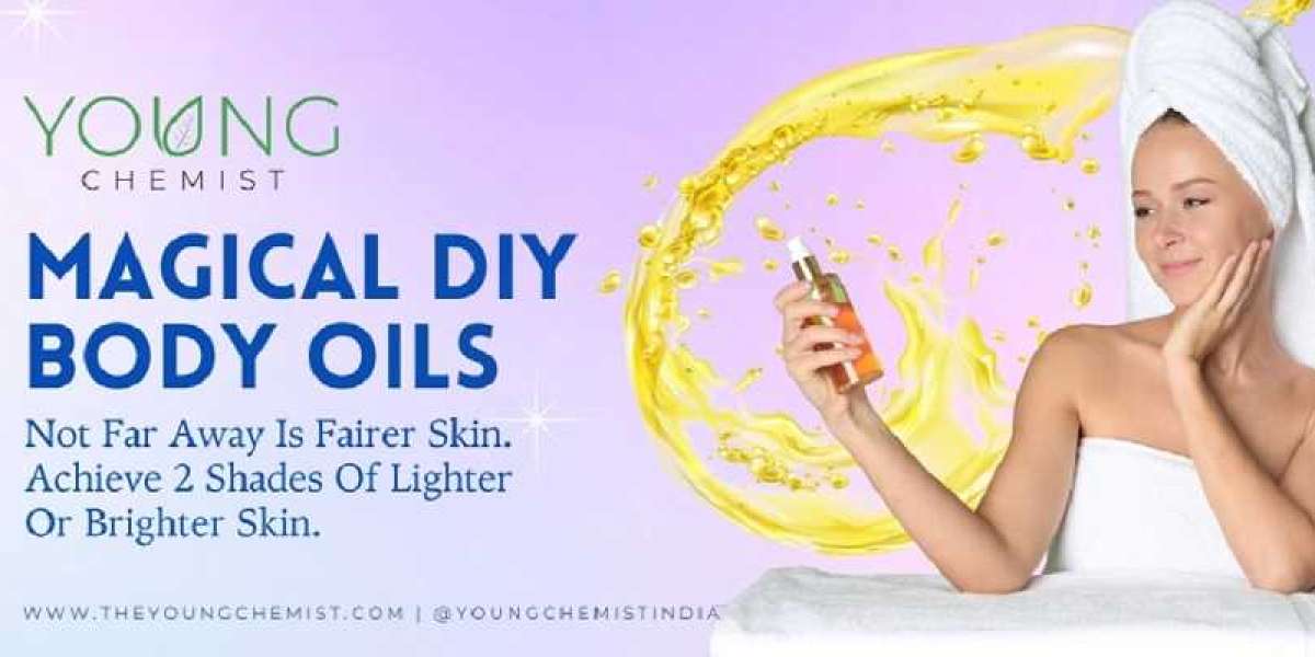 Magical DIY Body Oils Not Far Away Is Fairer Skin. Achieve 2 Shades of Lighter or Brighter Skin