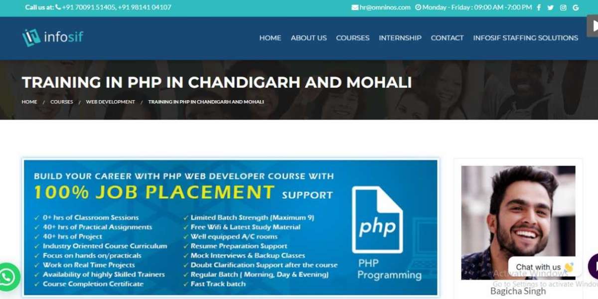 PHP Industrial Training Institute Mohali: Unlocking Web Development Skills