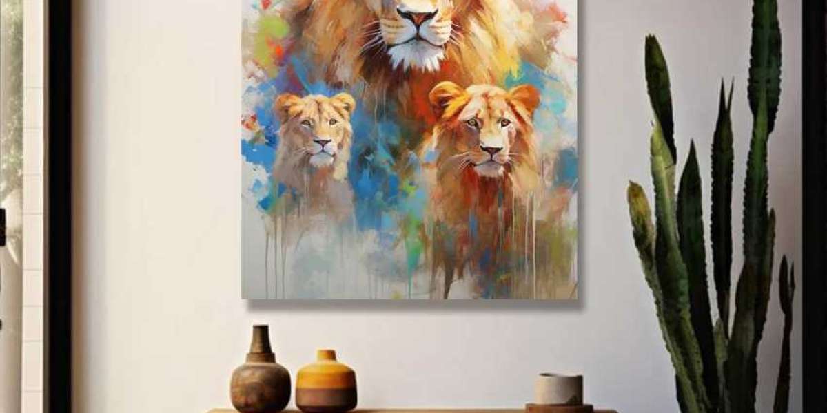 Lion art: Power and Beauty of Lion Design in Interior Design.