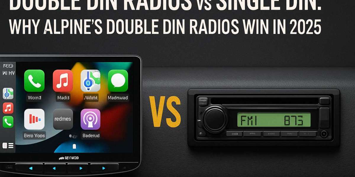 What’s the Difference Between Alpine Single DIN and Double DIN Radios?