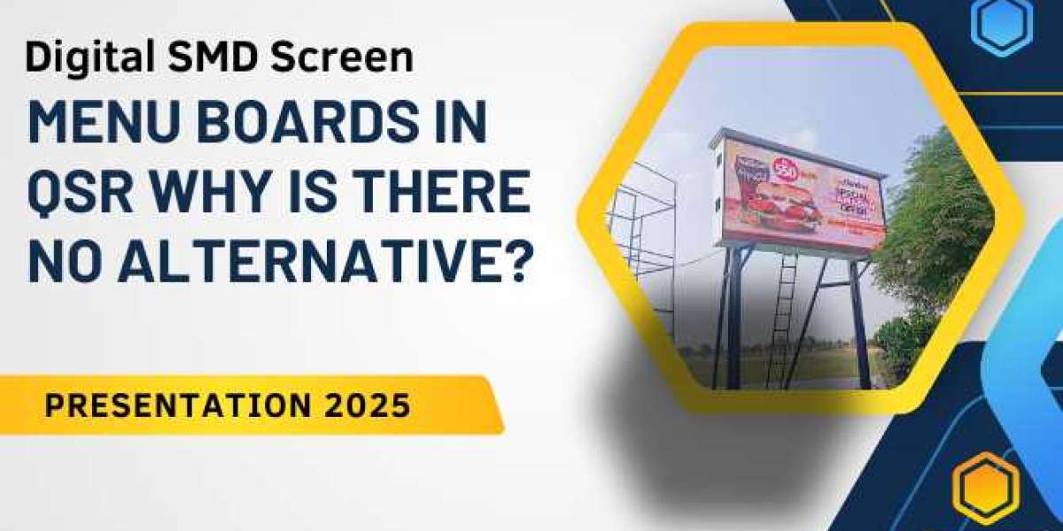 Digital SMD Screen Menu boards in QSR Why is there no alternative?
