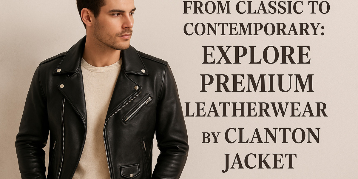 From Classic to Contemporary: Explore Premium Leatherwear by Clanton Jacket