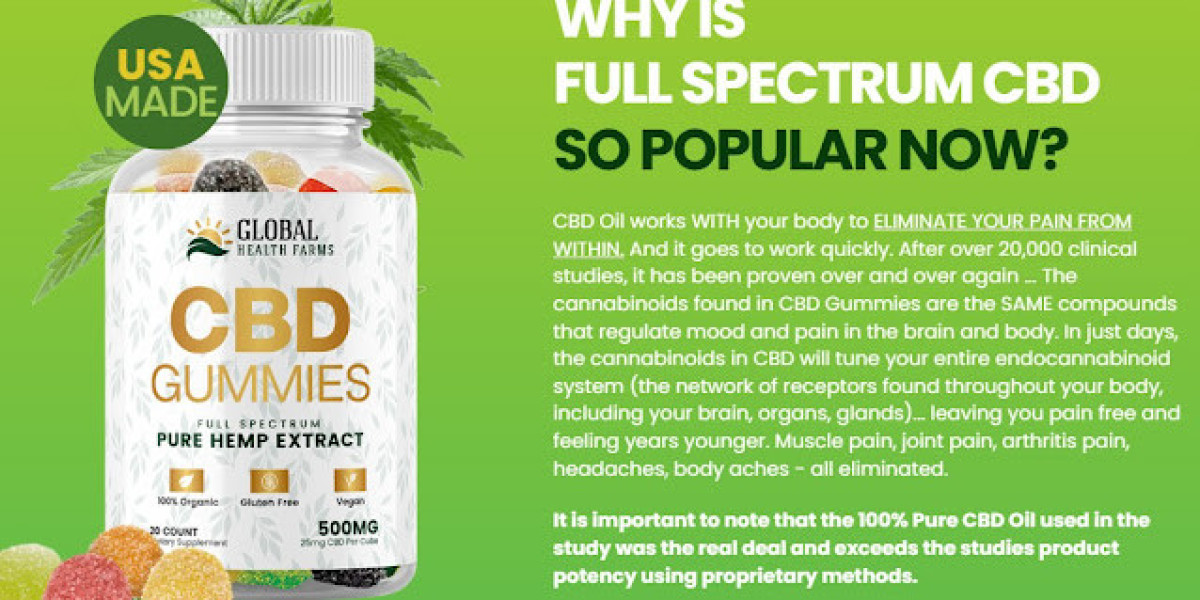 {Order} Are Global Health CBD Gummies Safe To Use For Everyone?