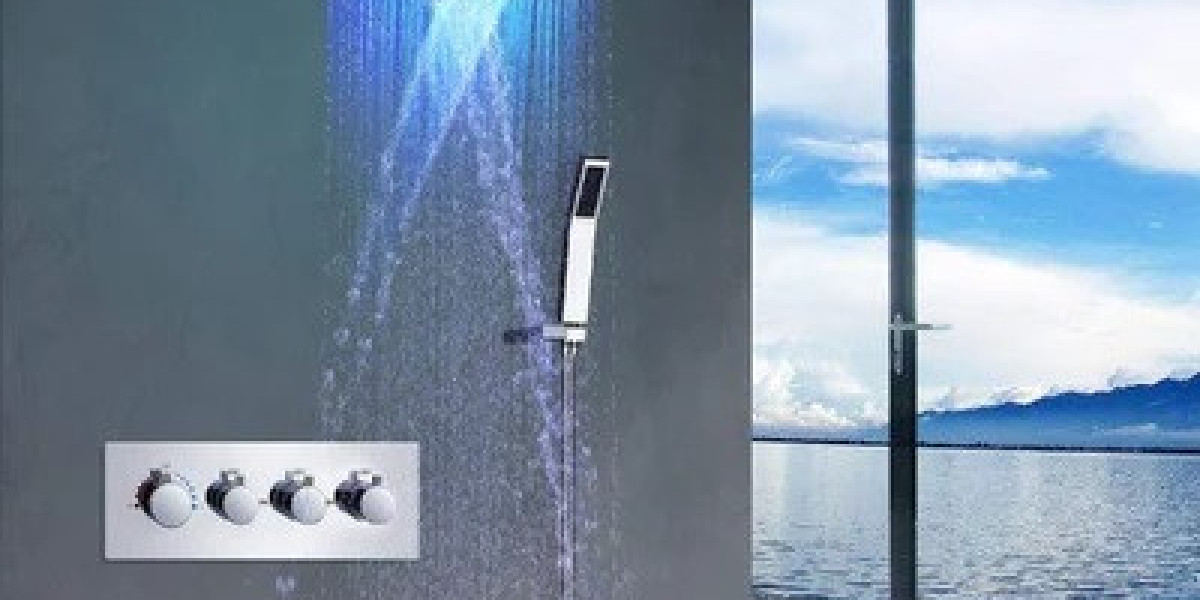 Refresh Your Senses with the Innovative LED Massage Shower Experience