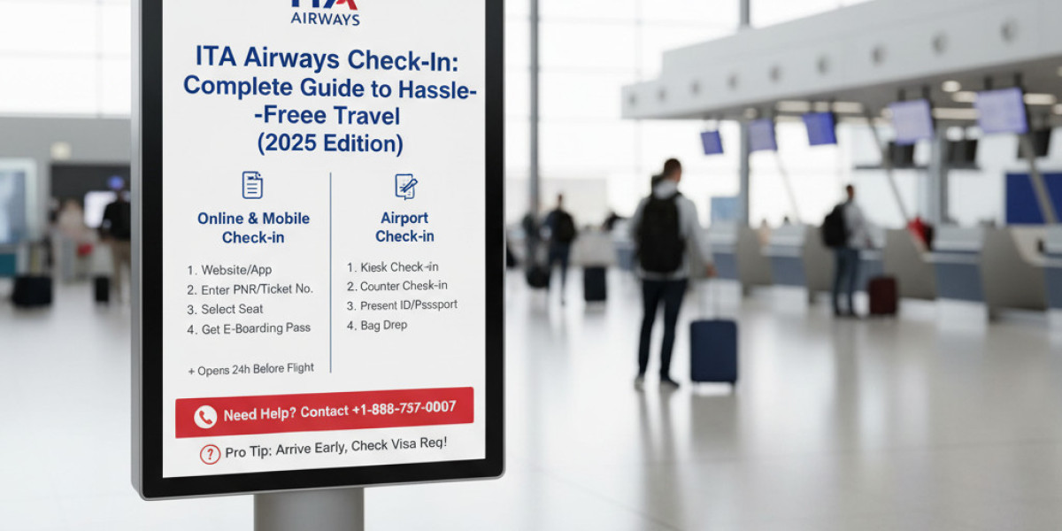 ITA Airways Check-In: Complete Guide to a Smooth Travel Experience
