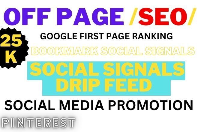 5000 Social Signals, Pinterest Bookmarks, Backlinks, and SEO Boost for $10, freelancer Amelia Huffer (seo-smm-promo) – Kwork