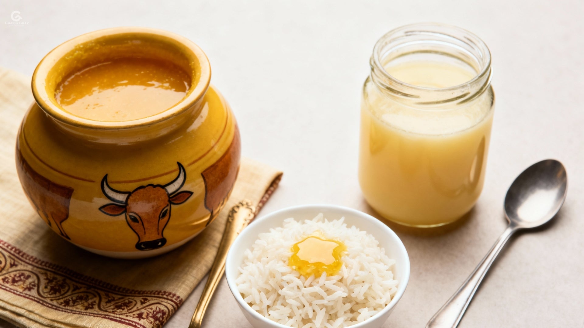 Desi Cow Ghee vs Regular Ghee, Benefits, Nutrition & Uses  – GharseGhar