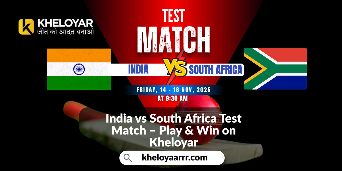 India vs South Africa Test Match – Play & Win on Kheloyar