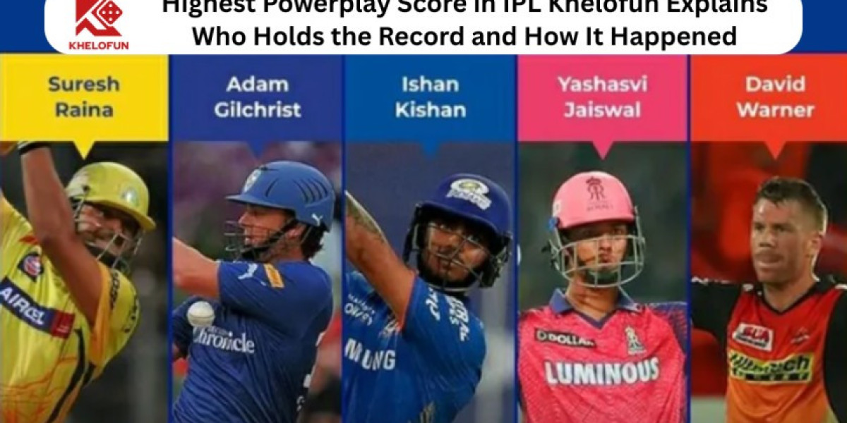 Highest Powerplay Score in IPL Khelofun Explains Who Holds the Record and How It Happened