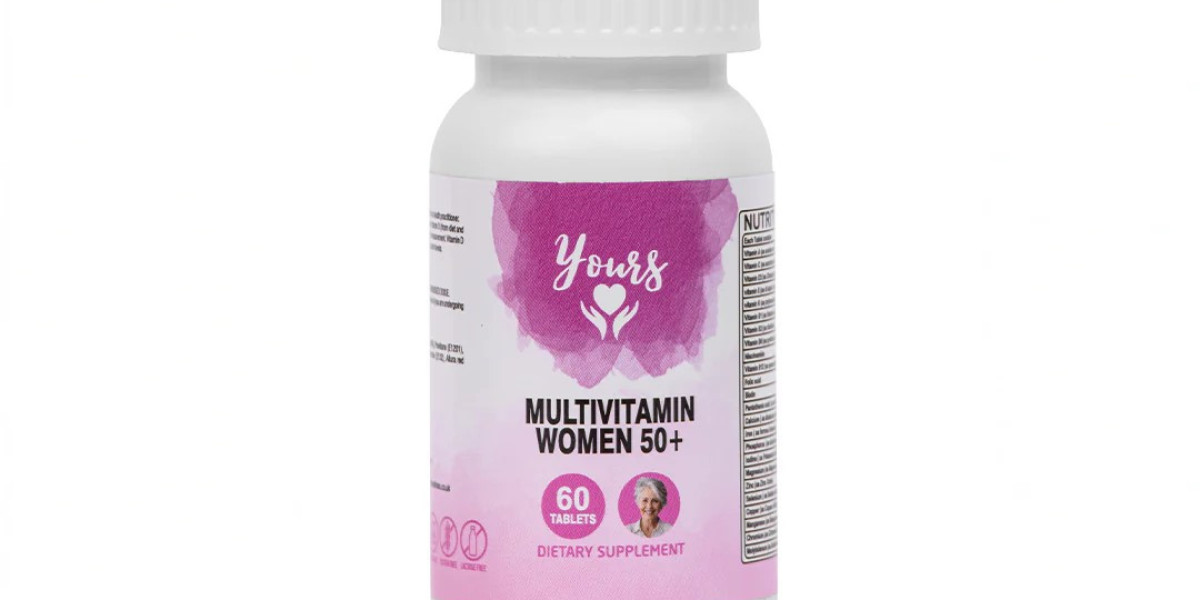 Multivitamins Women 50+: Supporting Health and Vitality in Later Life