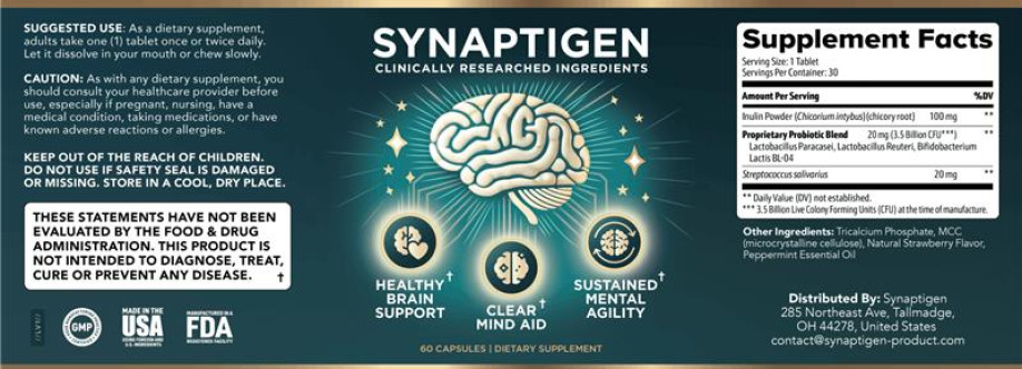 Synaptigen US Cover Image