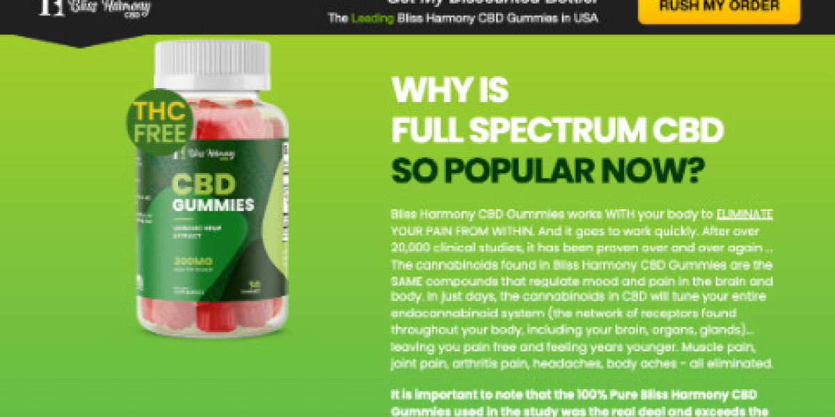 Bliss Harmony CBD Gummies Reviews: Stress